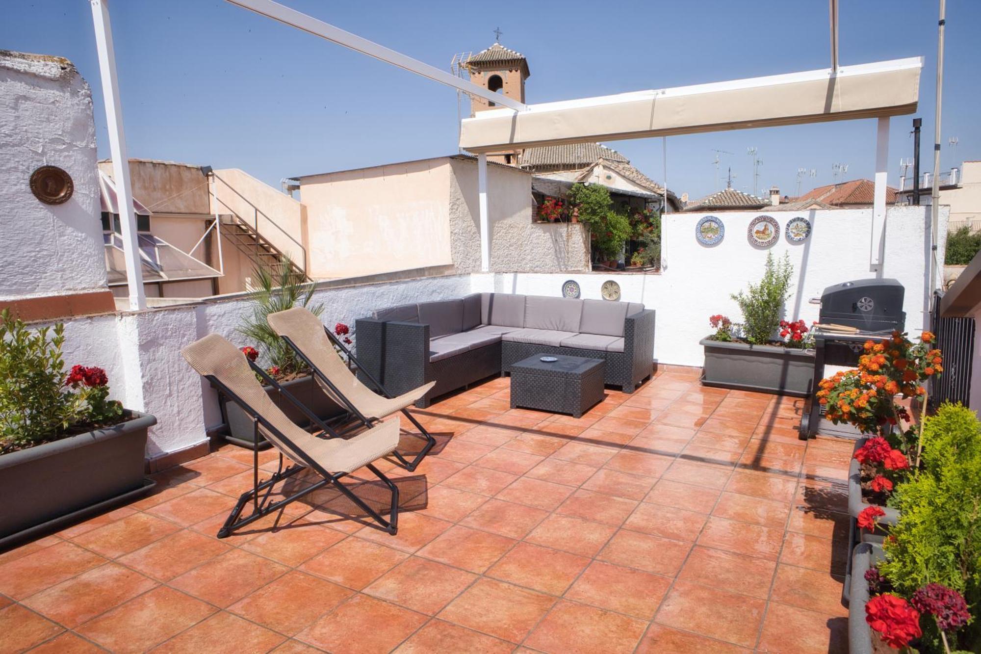 Sunny House Terraza Privada Y Parking Villa Granada Exterior photo